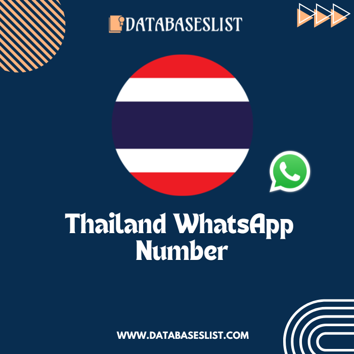 Thailand WhatsApp Number List